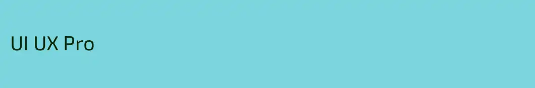 UI UX Pro